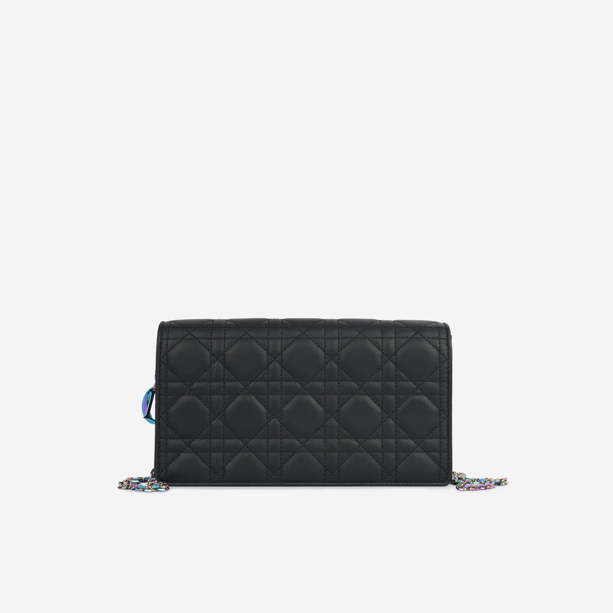 Christian Dior Lady Dior Pouch Matte Black