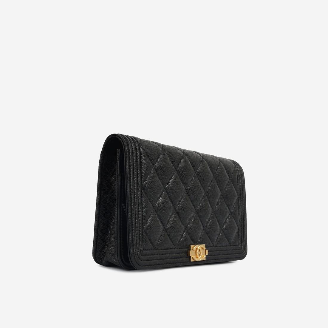 Chanel Boy WOC Black Caviar