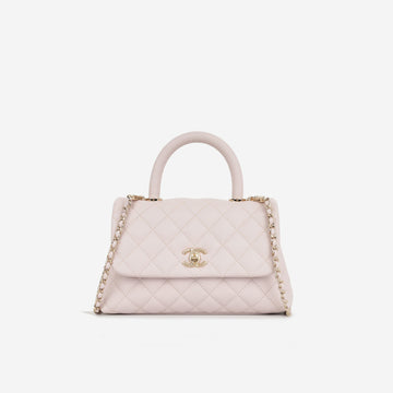 Chanel Small Coco Handle Light Pink