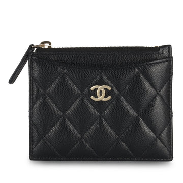 Chanel Classic Zipped Card Holder