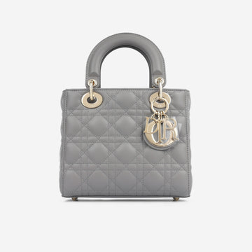 Christian Dior Small Lady Dior Grey