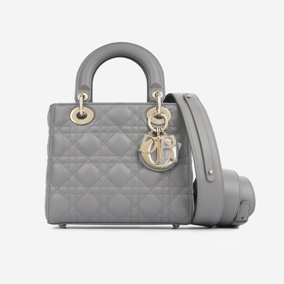 Christian Dior Small Lady Dior Grey