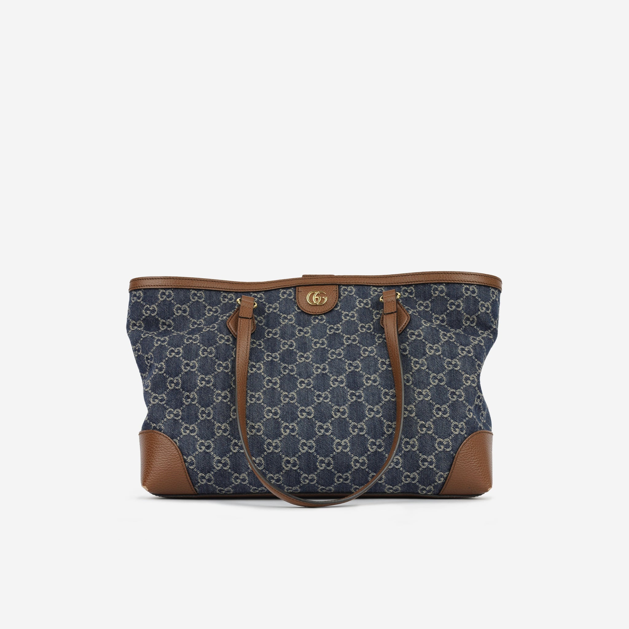 Gucci Medium Ophidia Tote - Denim