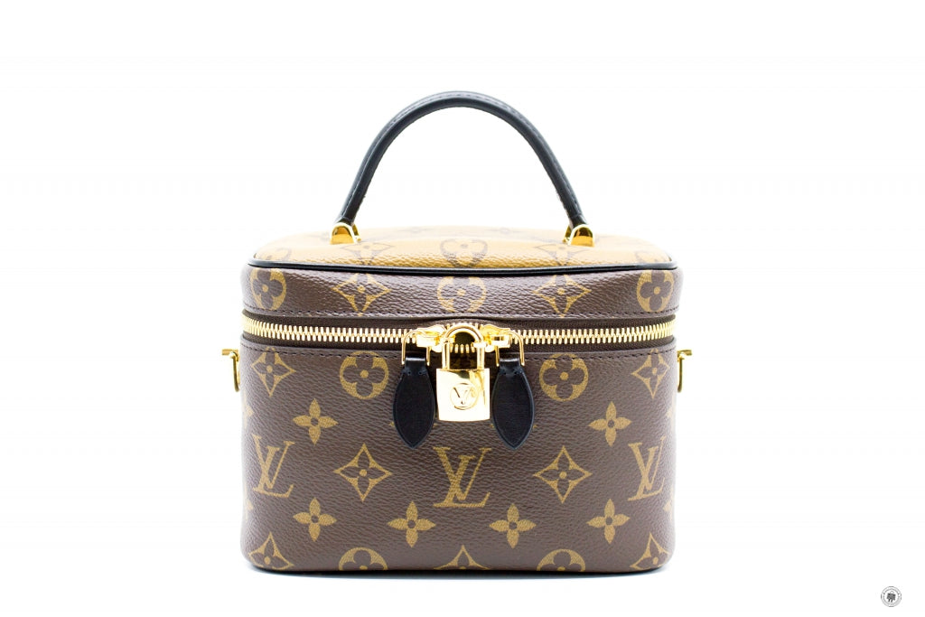 Louis Vuitton M45165 Vanity  Monogram Canvas PM Shoulder Bags Ghw