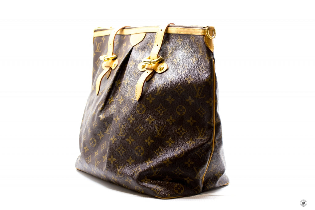 Louis Vuitton M40146 Monogram Palermo Brown Canvas GM Tote Bag Ghw