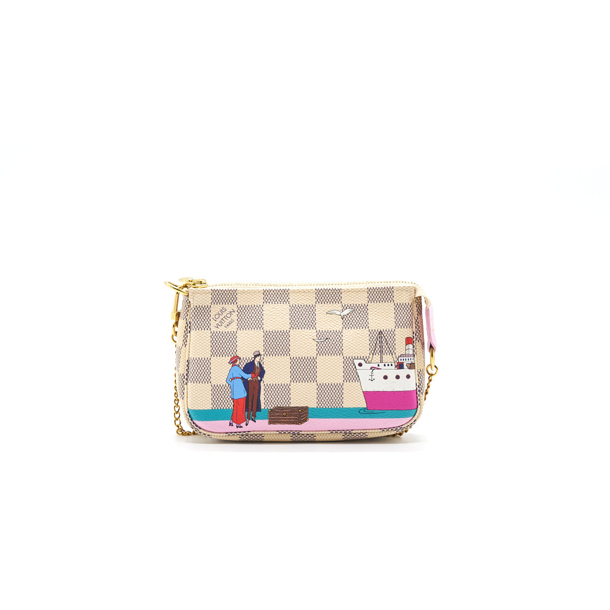 Louis Vuitton Damier Azur canvas Mini Pochette Accessoires