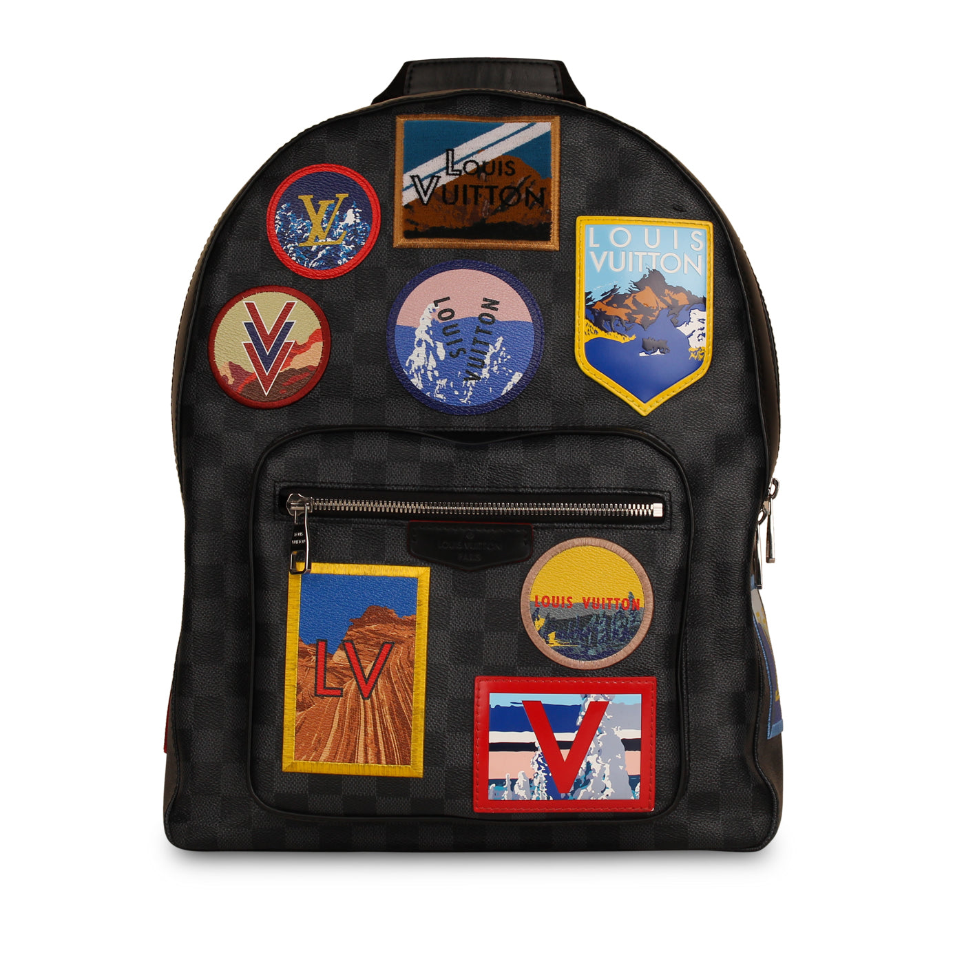 Louis Vuitton Josh Alps Backpack Damier Graphite