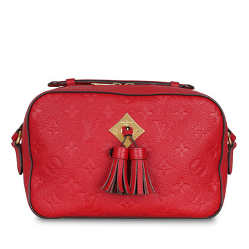 Louis Vuitton Saintonge Crossbody Red Empreinte