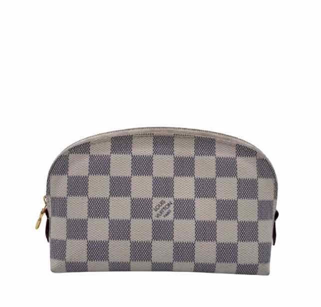 LOUIS VUITTON Damier Azur Cosmetic Pouch