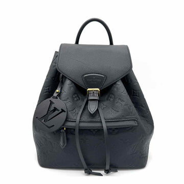 LOUIS VUITTON Empreinte Leather Montsouris Backpack NM Black (Pre-Owned)