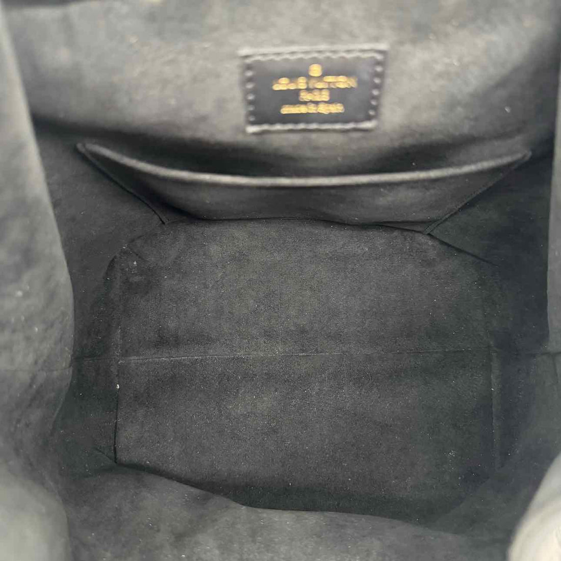 LOUIS VUITTON Empreinte Leather Montsouris Backpack NM Black (Pre-Owned)