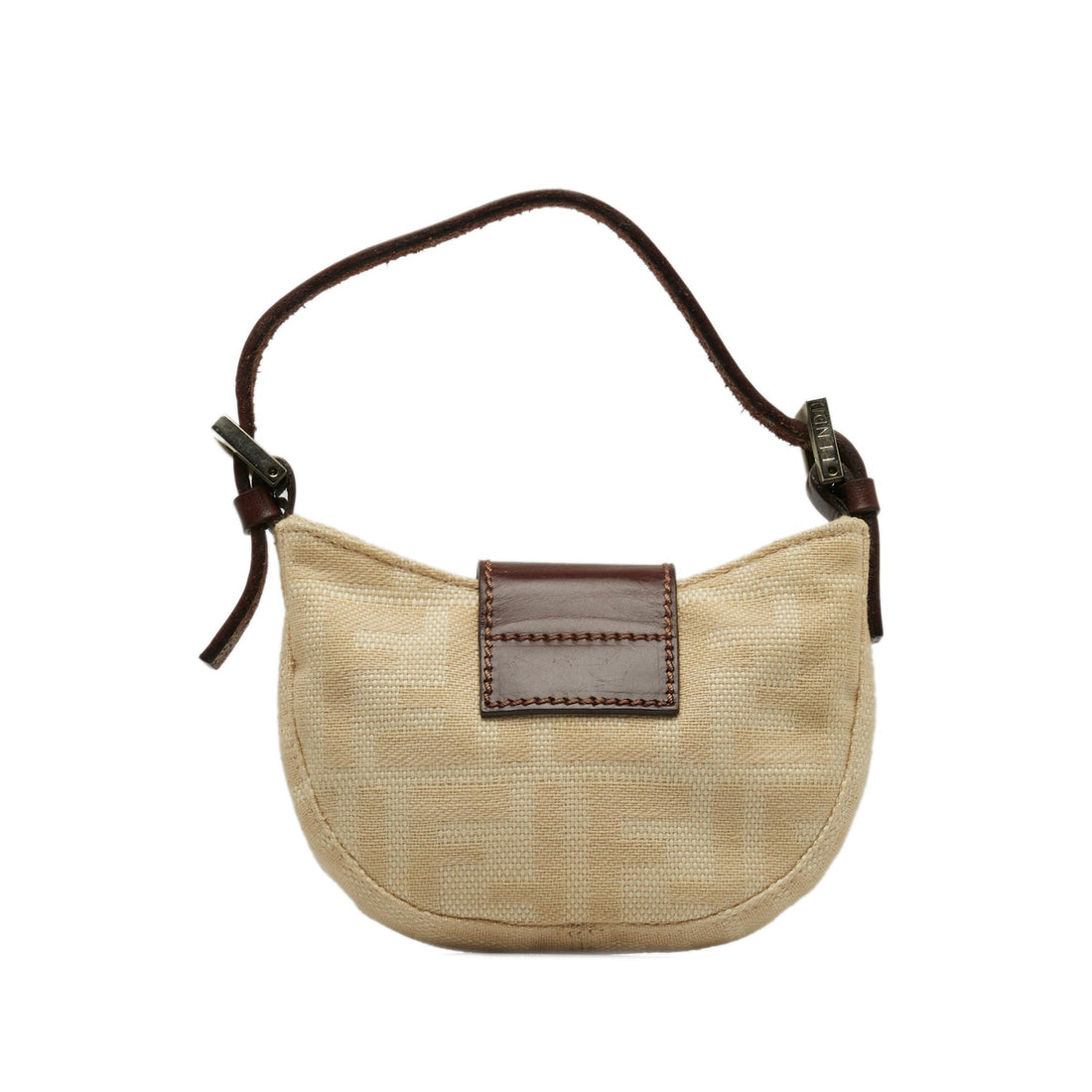 FENDI Mini Zucca Croissant Baguette