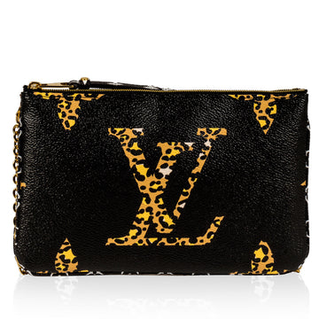 Louis Vuitton Pochette Double Zip Jungle Print