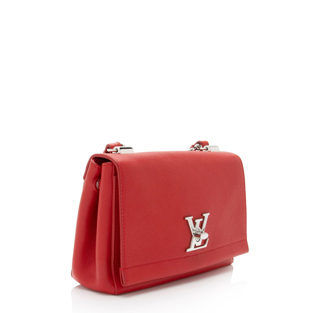 Louis Vuitton Calfskin Lockme II BB Shoulder Bag (SHF-LWCQaA)