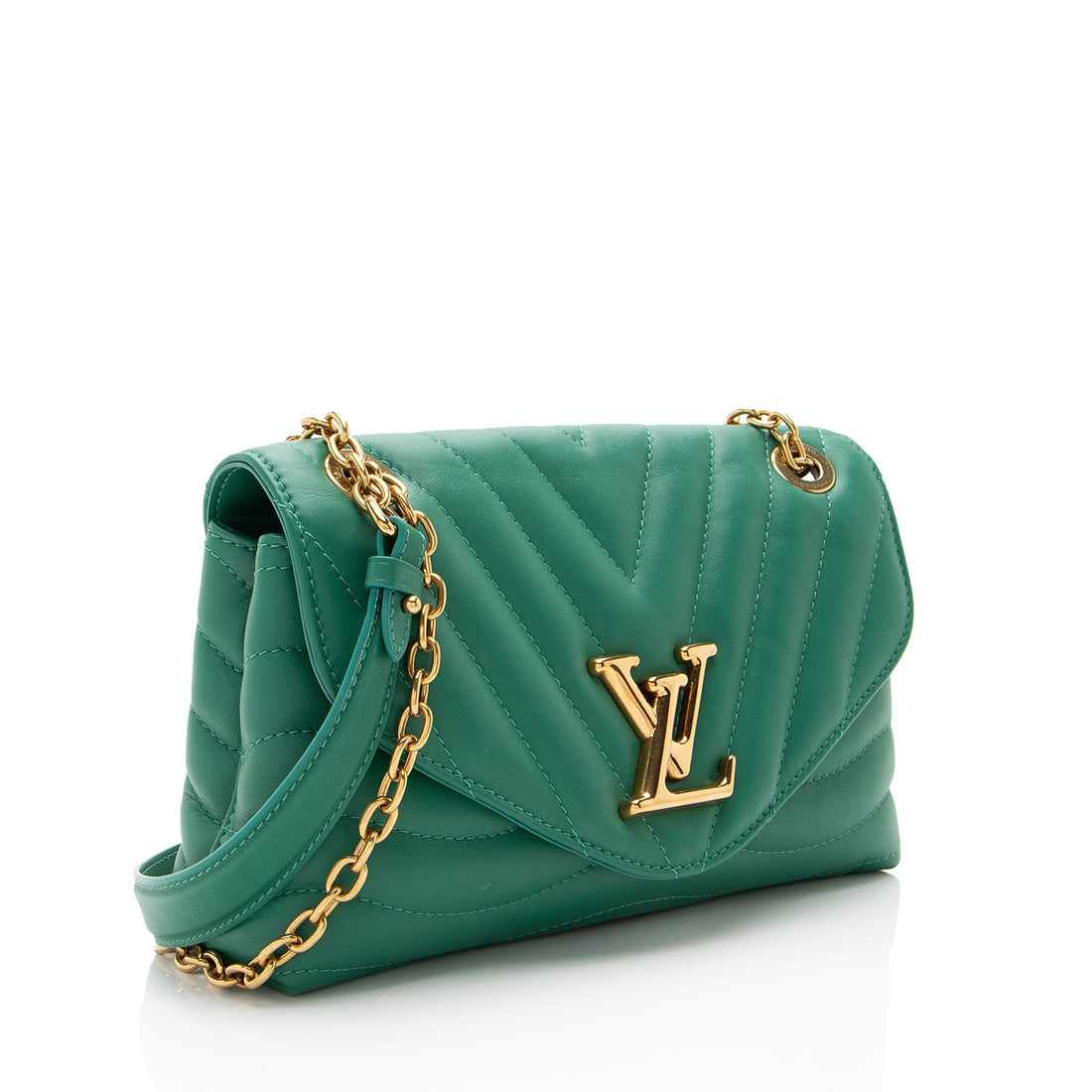 Louis Vuitton Calfskin New Wave Chain Shoulder Bag