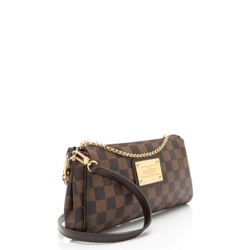 Louis Vuitton Damier Ebene Eva Clutch