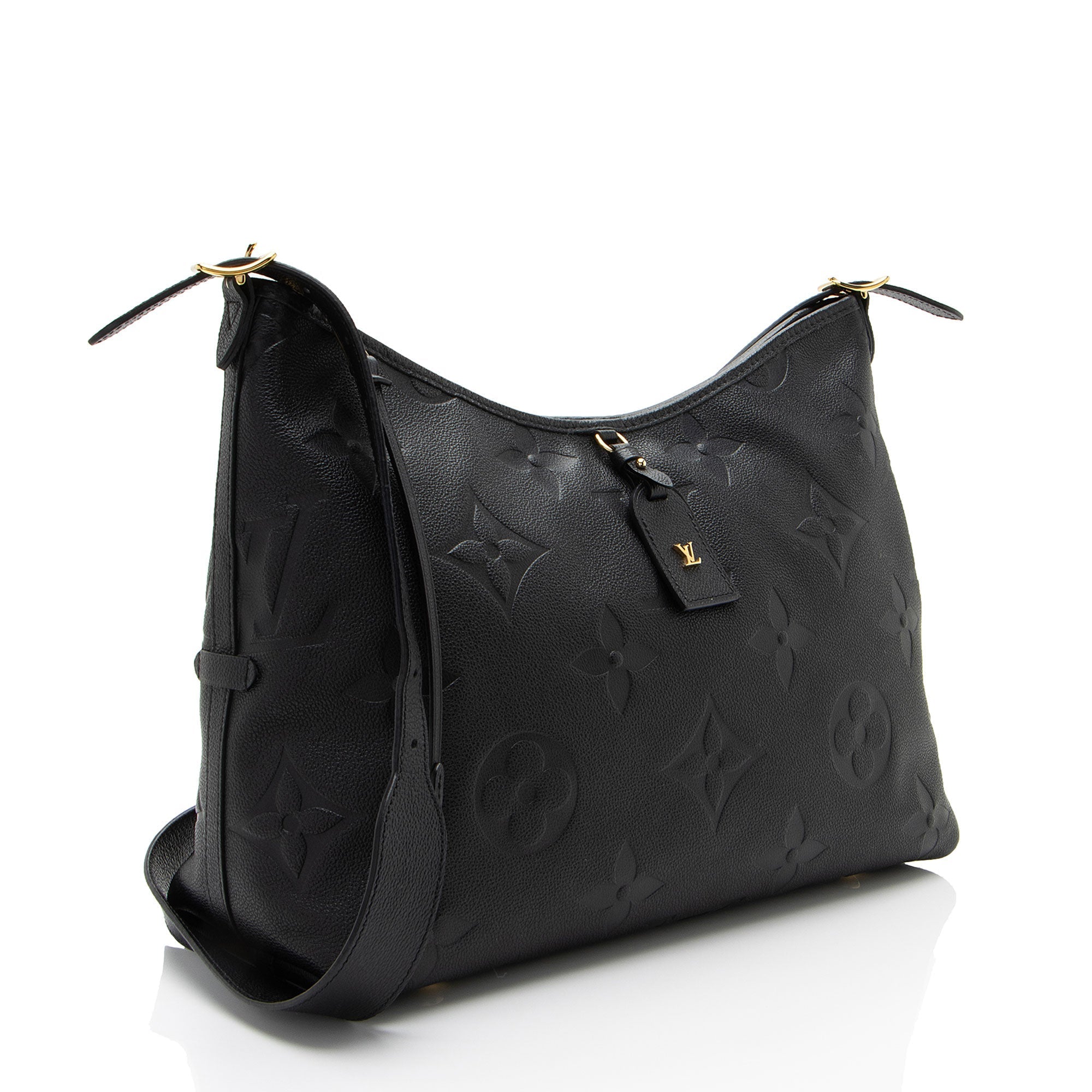 Louis Vuitton Giant Monogram Empreinte CarryAll MM Shoulder Bag