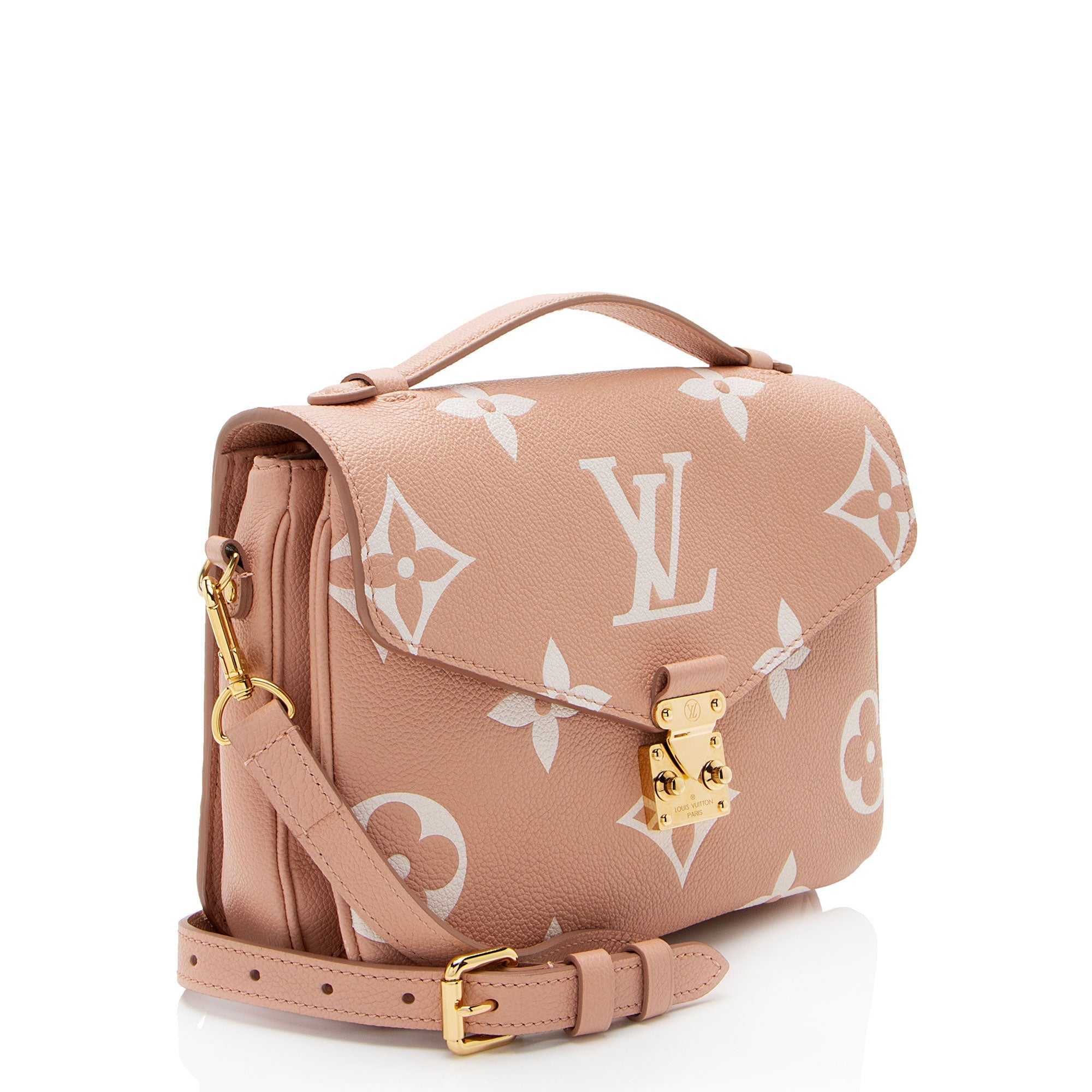 Louis Vuitton Giant Monogram Empreinte Bicolor Pochette Metis Shoulder Bag