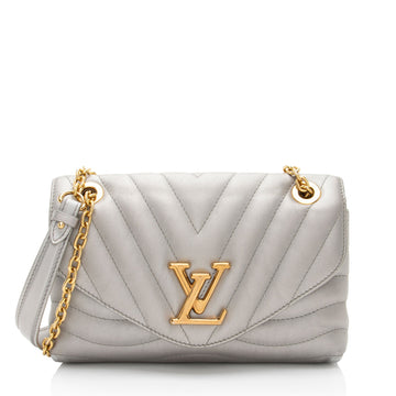 Louis Vuitton Metallic Calfskin New Wave Chain Shoulder Bag
