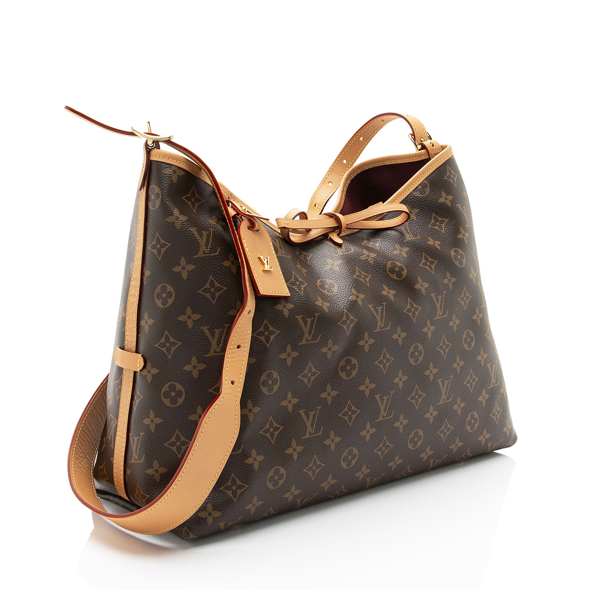 Louis Vuitton Monogram Canvas CarryAll MM Shoulder Bag