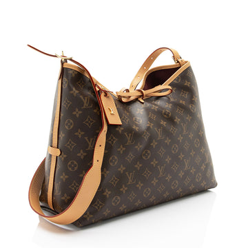 Louis Vuitton Monogram Canvas CarryAll MM Shoulder Bag