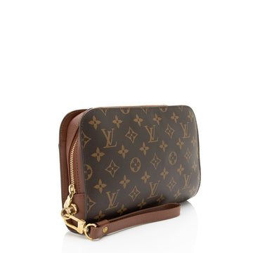 Louis Vuitton Monogram Canvas Orsay Clutch