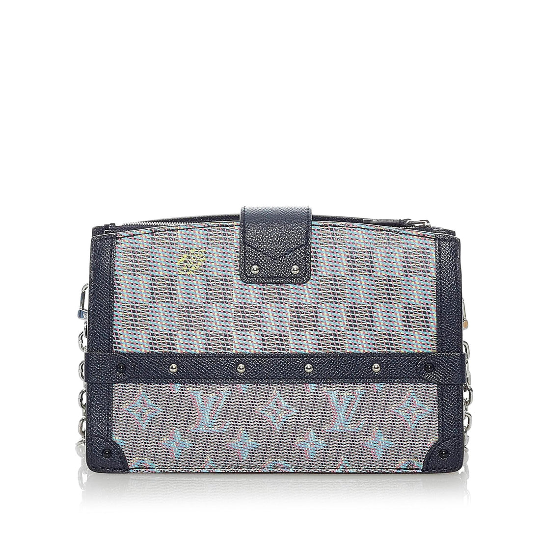 Louis Vuitton Monogram Damier Pop Trunk Clutch