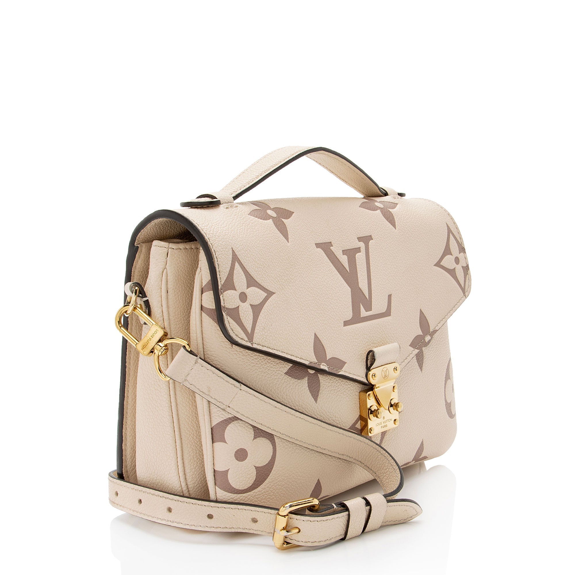 Louis Vuitton Monogram Empreinte Bicolor Pochette Metis Shoulder Bag