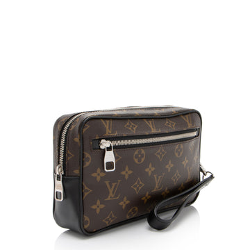 Louis Vuitton Monogram Macassar Kasai Clutch