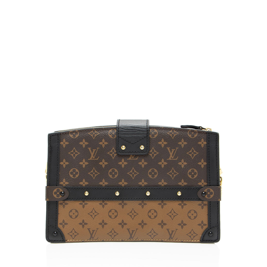 Louis Vuitton Reverse Monogram Trunk Clutch