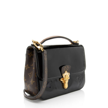 Louis Vuitton Vernis Monogram Canvas Cherrywood BB Shoulder Bag