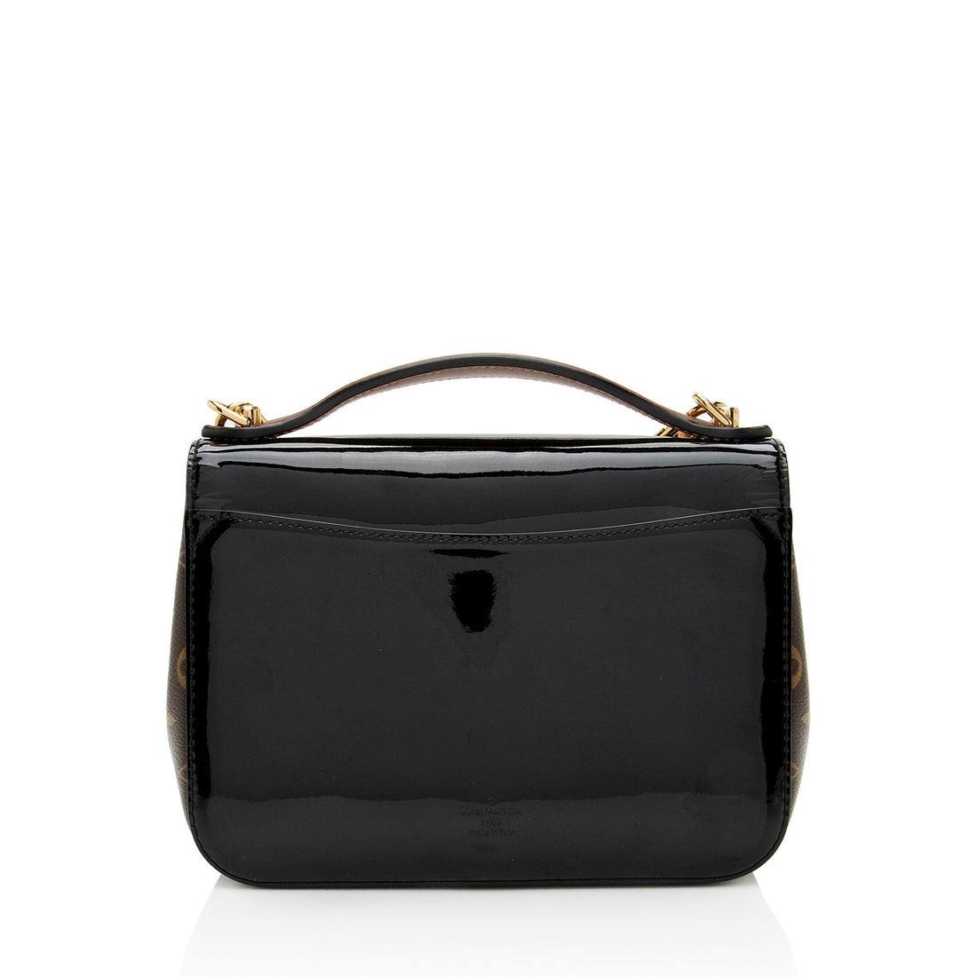 Louis Vuitton Vernis Monogram Canvas Cherrywood BB Shoulder Bag