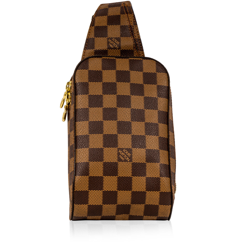 Louis Vuitton Géronimos Damier Ebene Brown Bum Bag