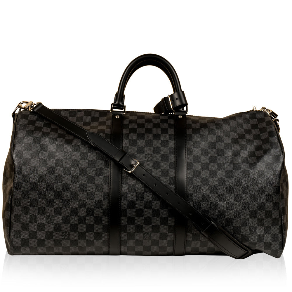 Louis Vuitton Keepall Bandoulière 55 Damier Graphite