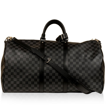 Louis Vuitton Keepall Bandoulière 55 Damier Graphite