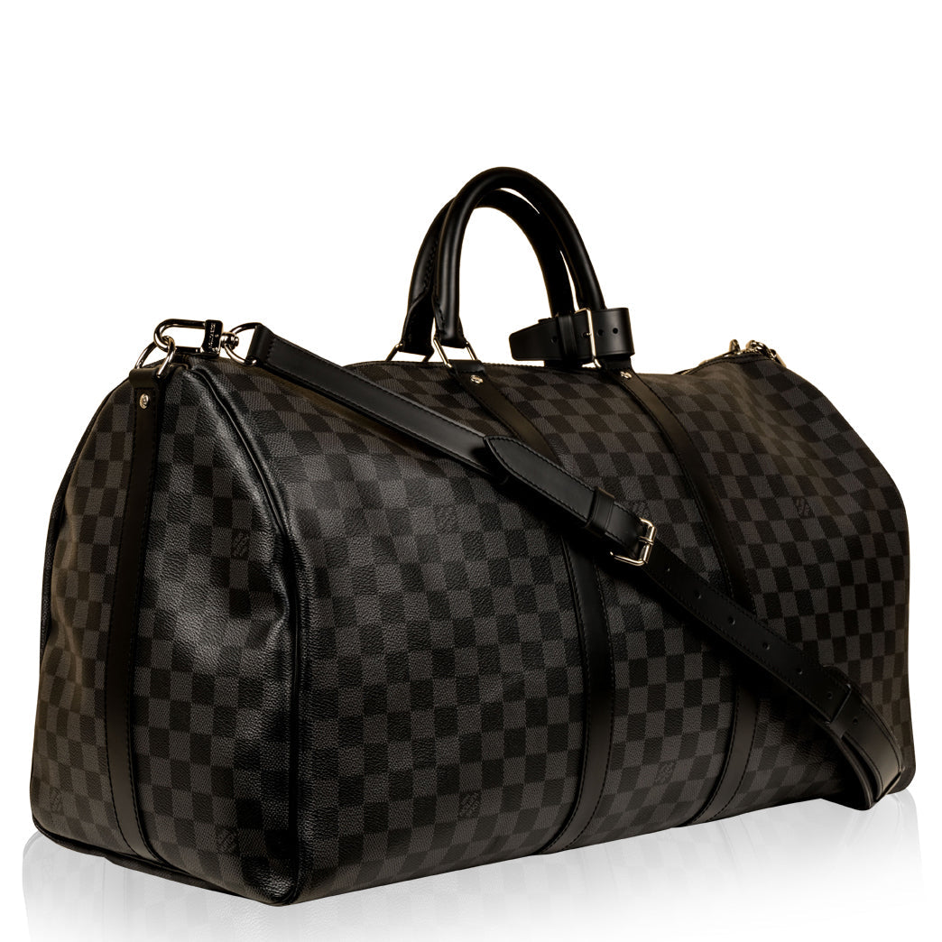 Louis Vuitton Keepall Bandoulière 55 Damier Graphite