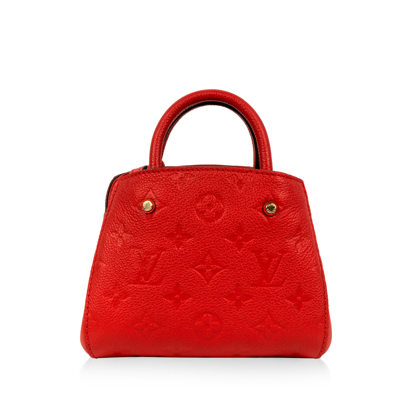 Louis Vuitton Nano Montaigne Red