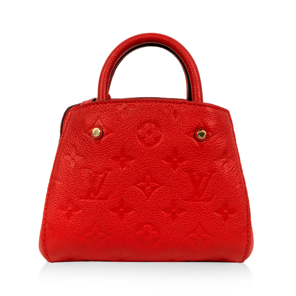 Louis Vuitton Nano Montaigne Red