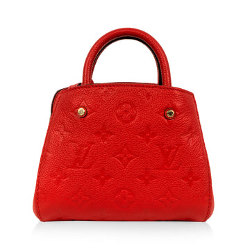 Louis Vuitton Nano Montaigne Red