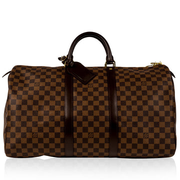 Louis Vuitton Keepall 50 Damier Ebene Canvas