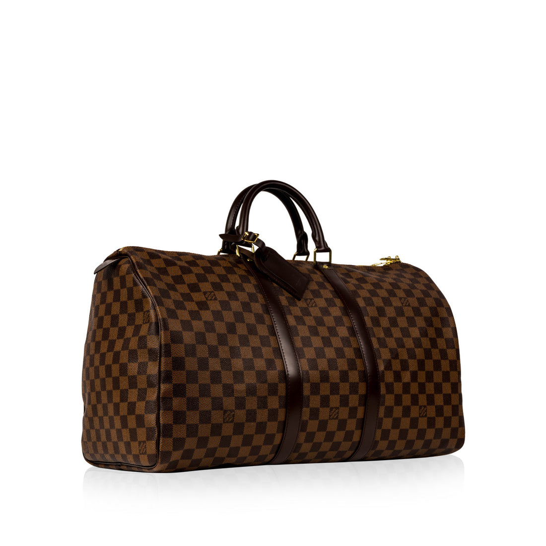 Louis Vuitton Keepall 50 Damier Ebene Canvas
