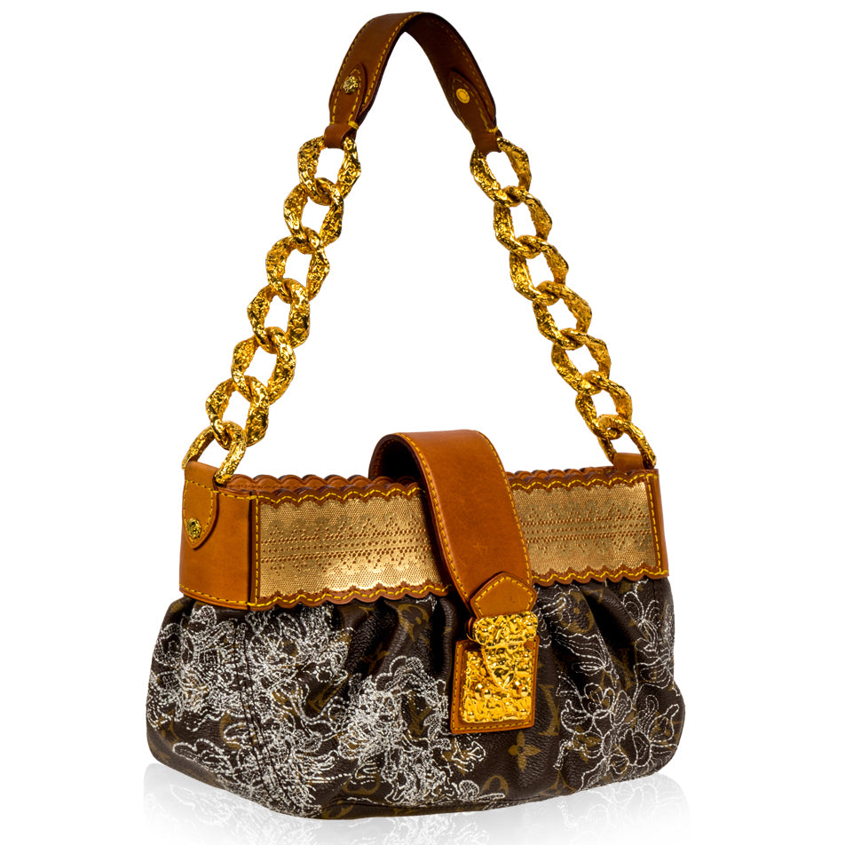 Louis Vuitton Shoulder Bag Monogram Dentelle