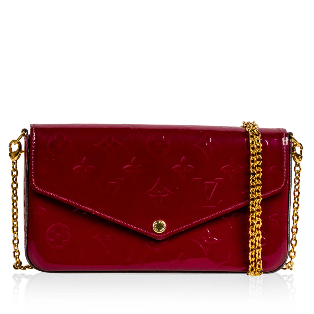 Louis Vuitton Pochette Felicie Amarante Vernis