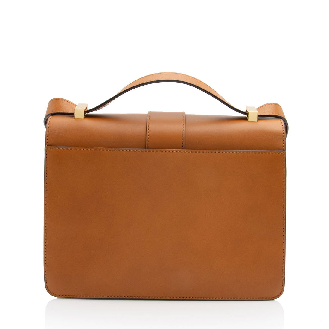 MCM Visetos Leather Tracy Shoulder Bag