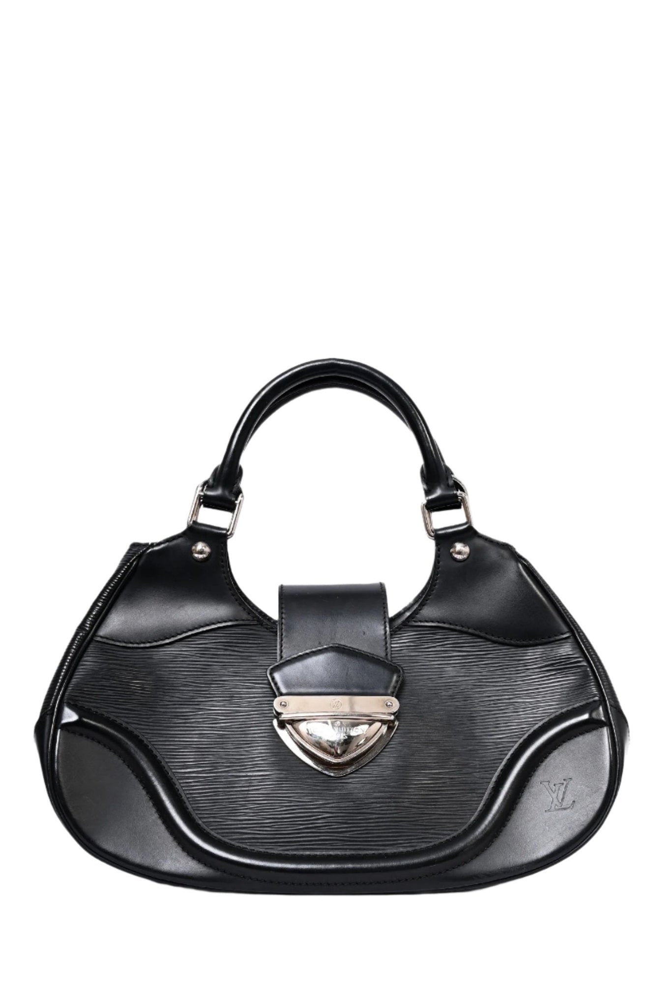 Louis Vuitton 2007 Black Epi Leather Montaigne Shoulder Bag