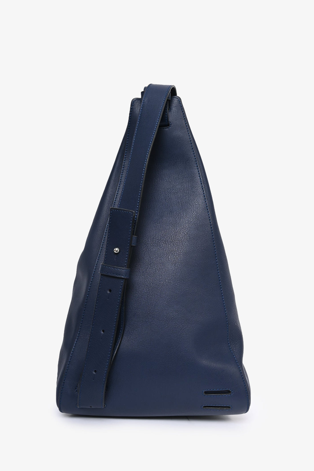 Loewe Navy Leather Anton Sling Bag