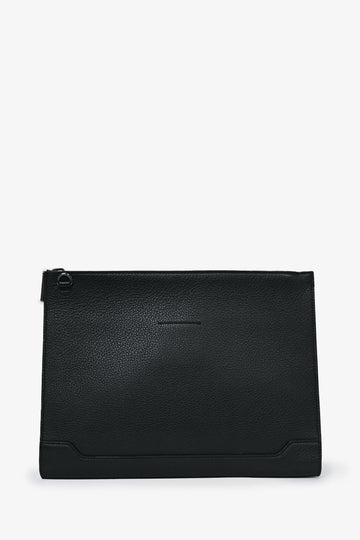 Christian Louboutin Black Leather Crossbody Mens
