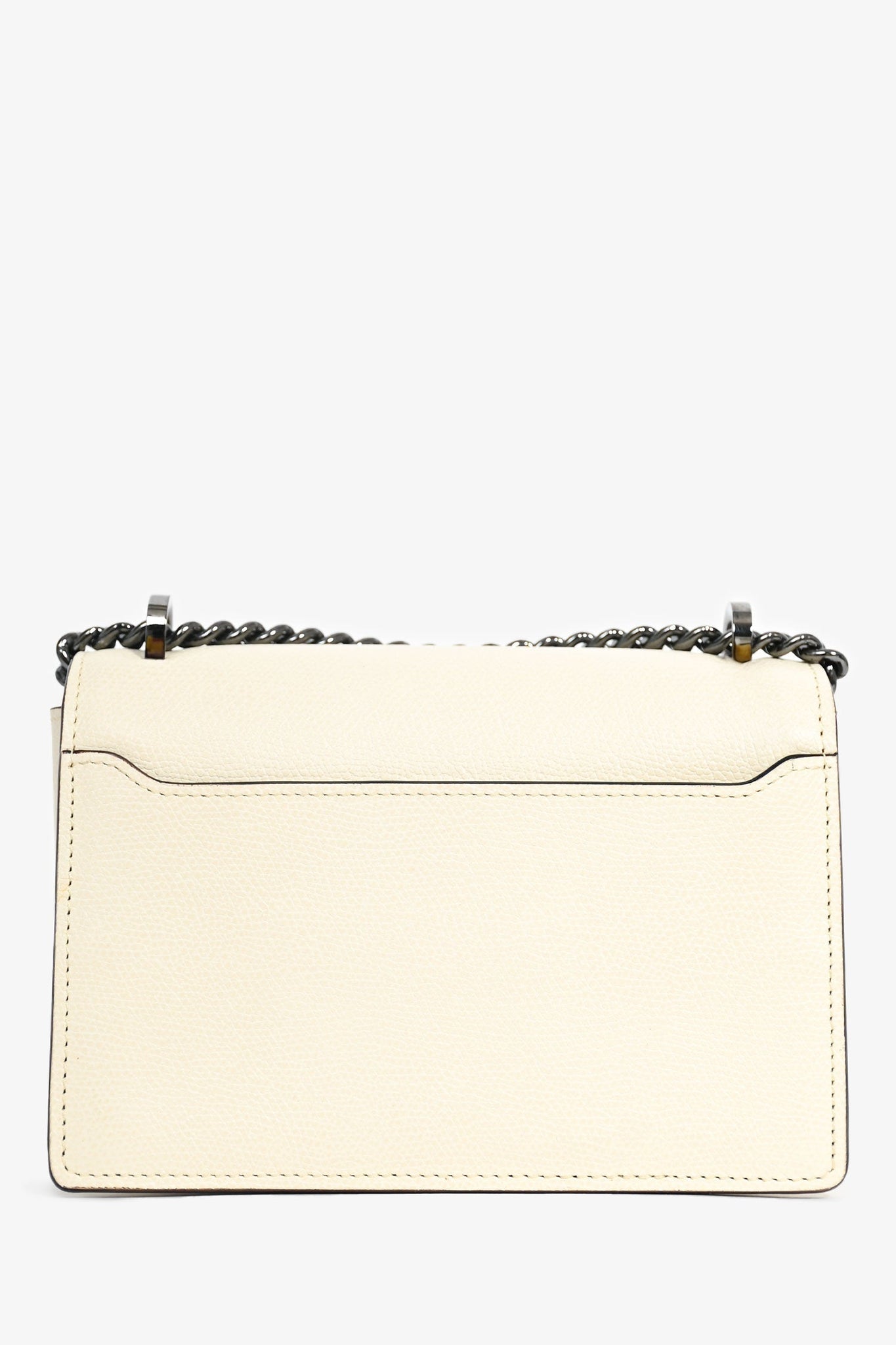 Valextra Cream Calfskin Leather Spritzer Small Crossbody