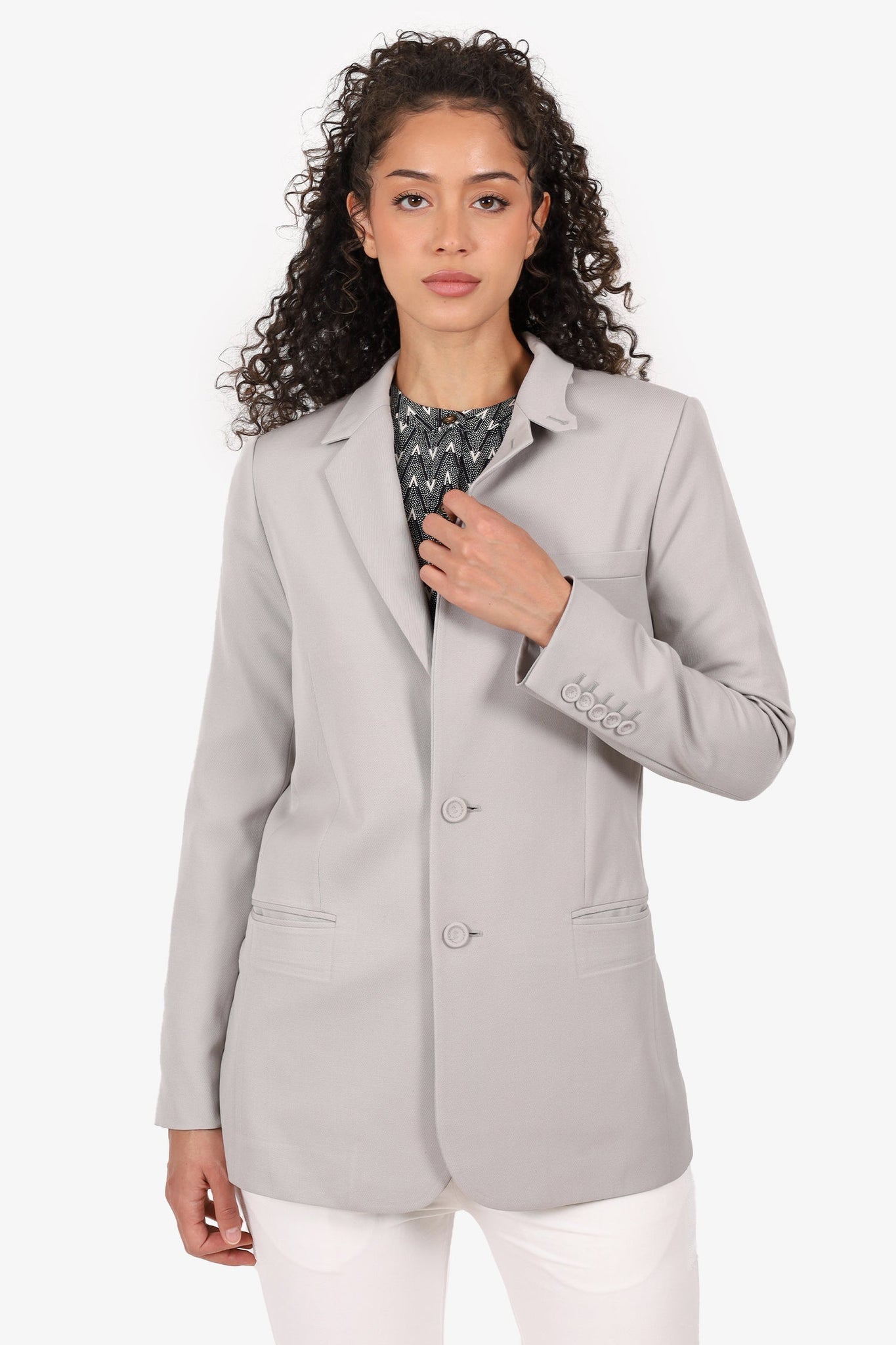 Christian Dior Grey Single Breasted Suit Jacket Size 46 Mens