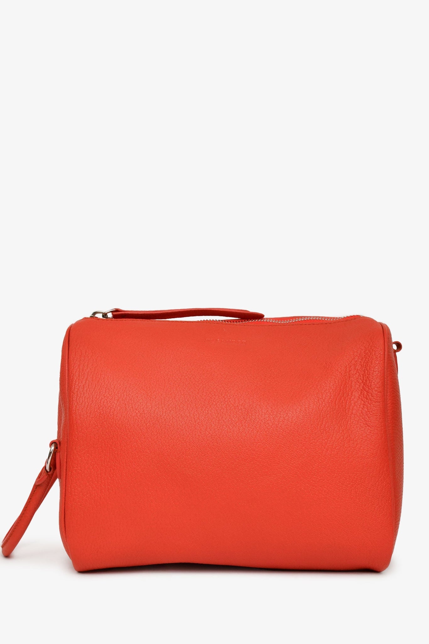 Jil Sander Orange Leather Crossbody